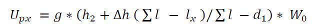 数式：Upx